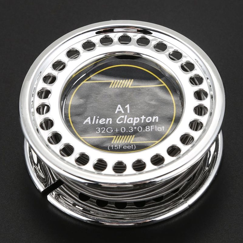 Cuộn dây làm nóng đa năng 5m Alien Clapton A1 32G + 0,3x0,8 mặt phẳng