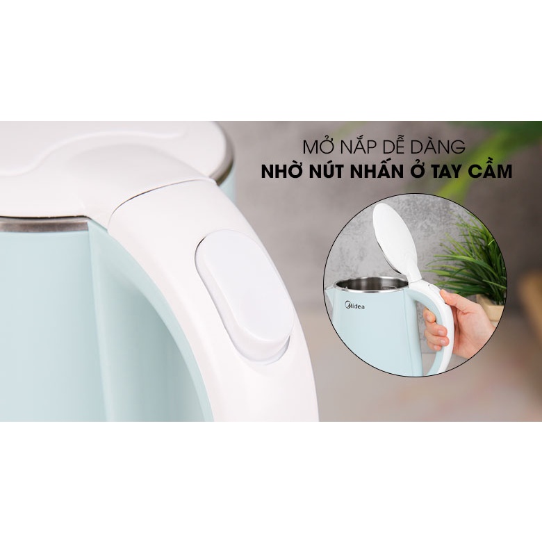 Bình đun nước siêu tốc Midea MK-15DC 1,5l