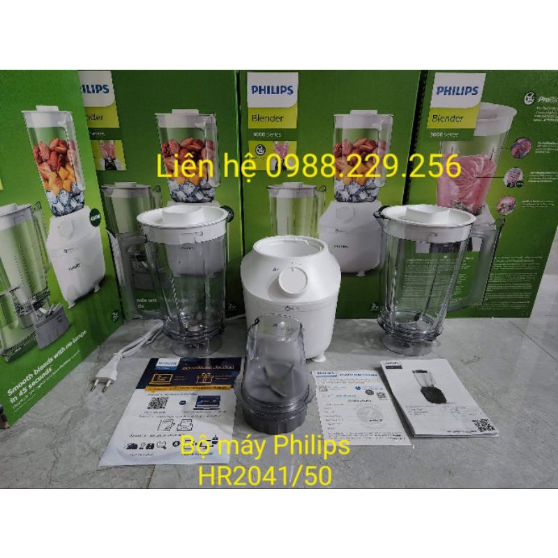 Máy xay sinh tố Philips HR2041/10 HR2041/50- Hàng nhập khẩu