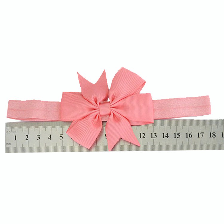 Băng đô gân đuôi ngựa hình nơ chữ V cho trẻ em