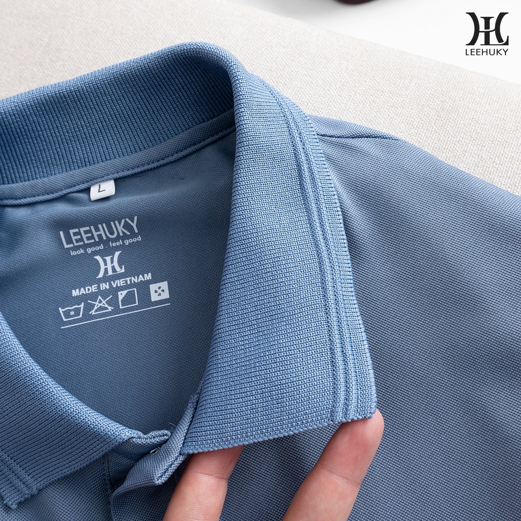 Áo phông nam trơn có cổ PL02, kiểu áo thun nam polo tay ngắn chất cá sấu cotton cao cấp giá rẻ co giãn 4 chiều đẹp