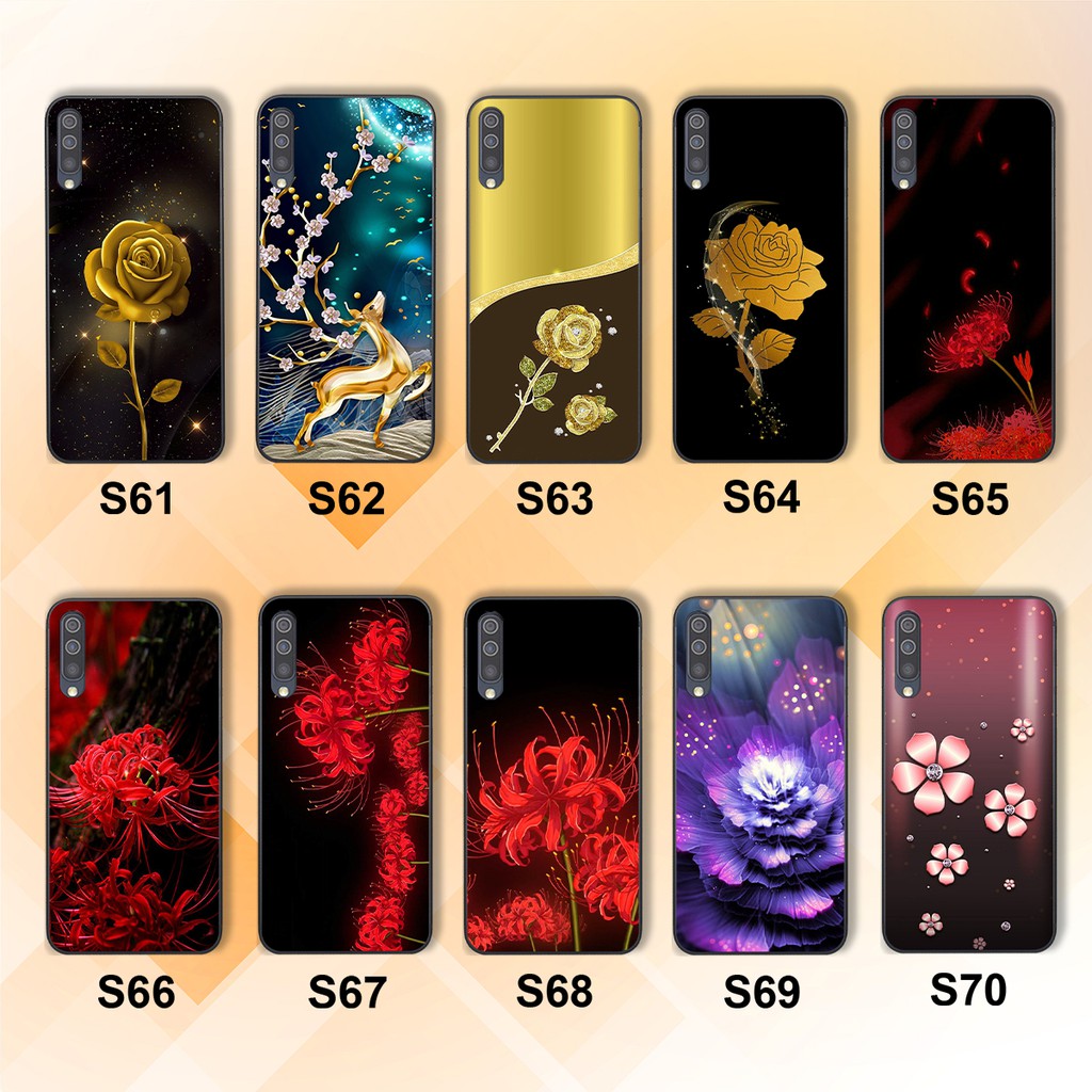 Ốp lưng Samsung Galaxy A30S - A50 - A50S - A70 in hình hoa bỉ ngạn sang chảnh | BigBuy360 - bigbuy360.vn