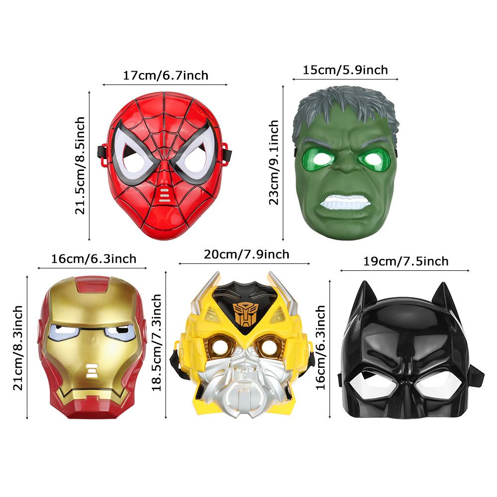 Đồ Chơi Hóa Trang Nhân Vật Hoạt Hình Có Đèn Led Phát Sáng Mihan1 Cho Bé