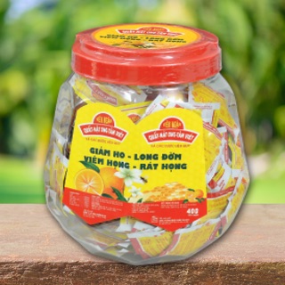 Hộp 400 viên Viên ngậm Quất - Mật ong TÂM VIỆT