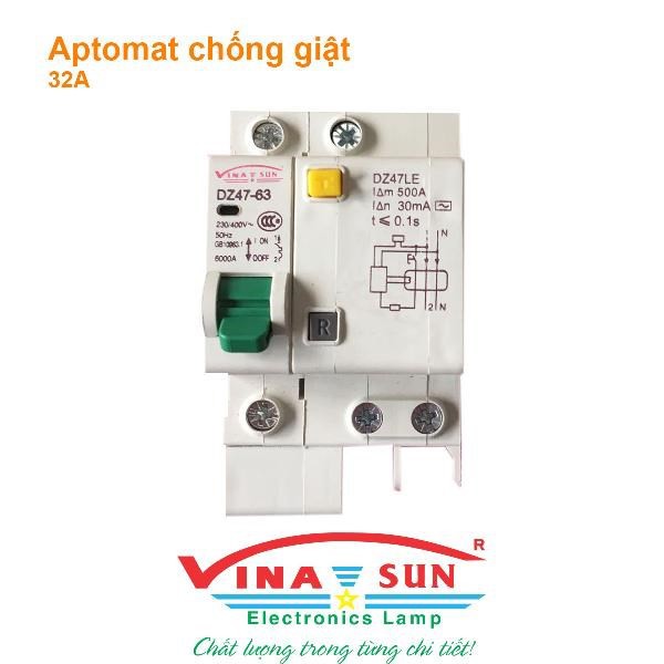 APTOMAT CHỐNG GIẬT 1 PHA 32A