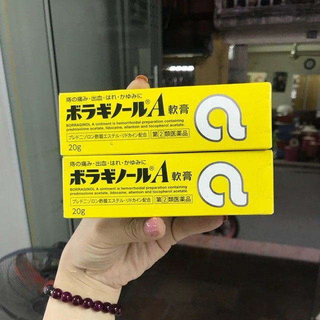 Hộp Kem_Trĩ_Nhật Bản, Viên_Trĩ_Nhật Bản - Gel_Chữ_A Nhật Bản - HÀNG CHÍNH HÃNG