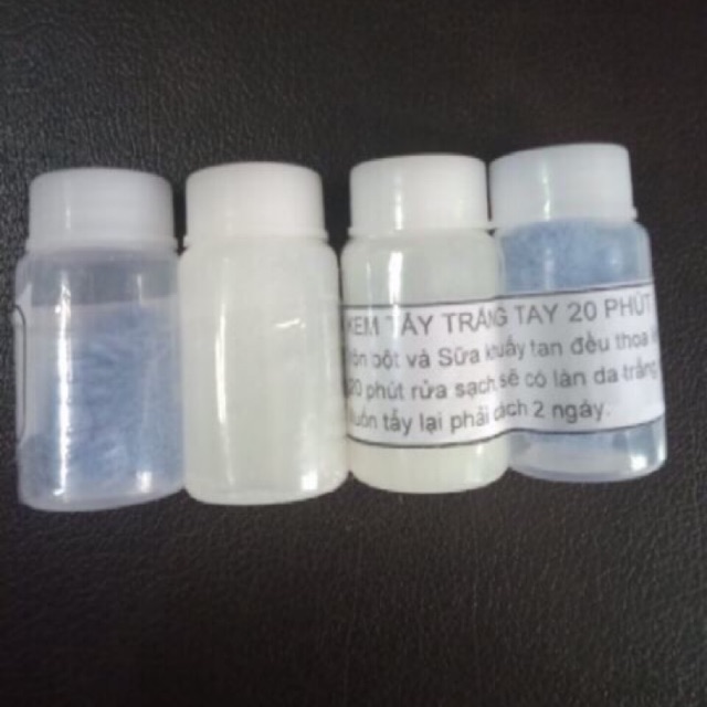 Combo 10 cặp bột tẩy trắng da cấp tốc