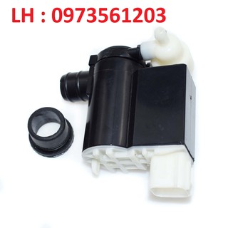 Mô tơ phun nước rửa kính Santafe, Getz -tặng vòng xoay hương hoa