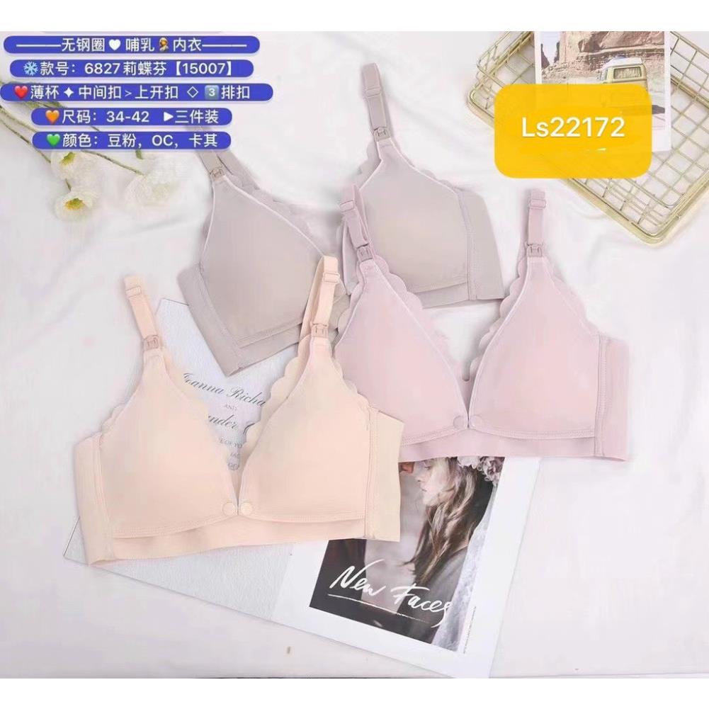 Áo lót bầu cài trc Ngực Thoáng Khí Tiện Lợi Cho Mẹ Chăm Sóc Bé Size 34-42bc 4.7 15