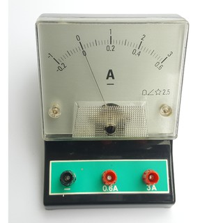 Ampe kế, vôn kế chỉ thị kim (1 chiều)