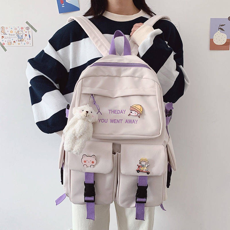 Túi đeo vai nữ, 2021 Mới, Trường trung học JK Girl dễ thương, Nhật Bản