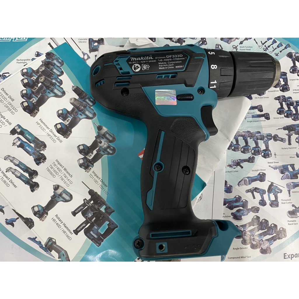 Máy khoan vặn vít dùng pin 12V Makita DF333D.  BN.