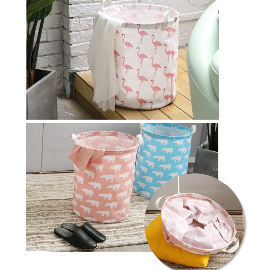 [XỊN_RẺ] Giỏ Vải Đựng Đồ Đa Năng,Đựng Đồ Chơi Sọt Vải Để Quần Áo Vải Bố Chống Thấm Nước - Văn Phòng Phẩm Sáng Tạo