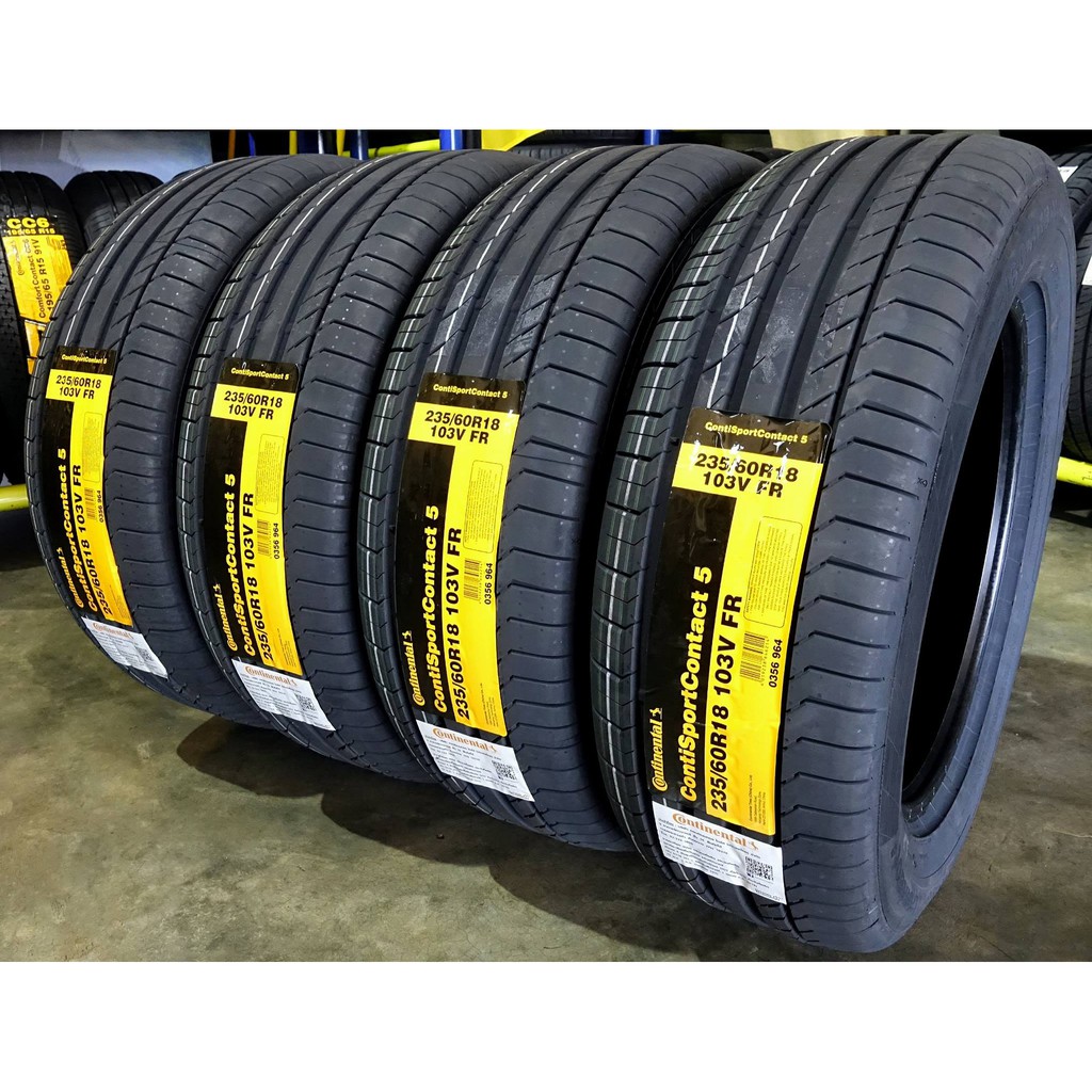 Lốp xe ô tô Continental 235/60R18   - Miễn phí lắp đặt