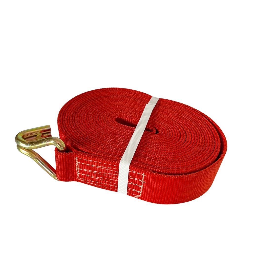 Dây tăng chằng hàng loại dày cam đỏ BẢN RỘNG 50MM 3 4 5 6 8 9 10 12 15 20 25 mét