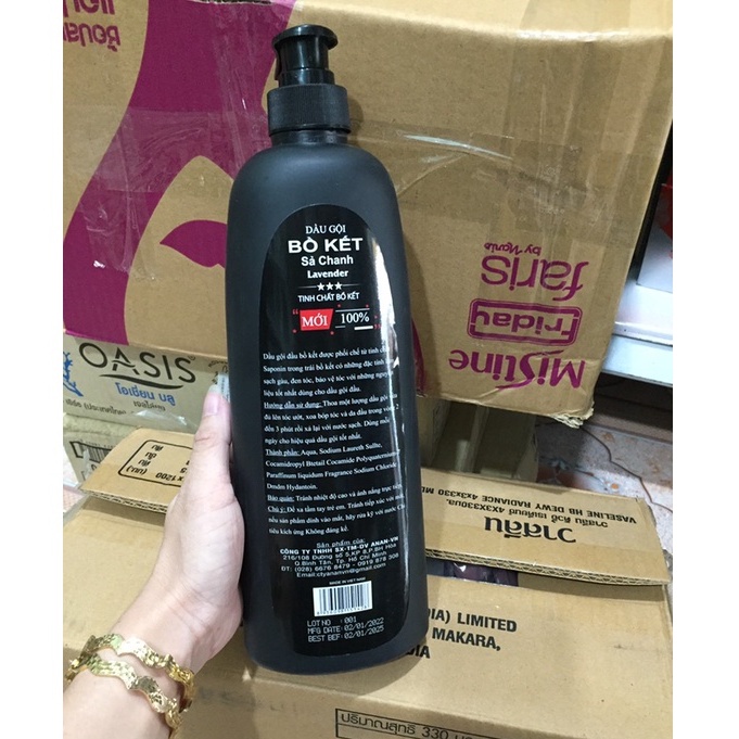 [Ảnh thật] Dầu gội bồ kết 950ml công ty