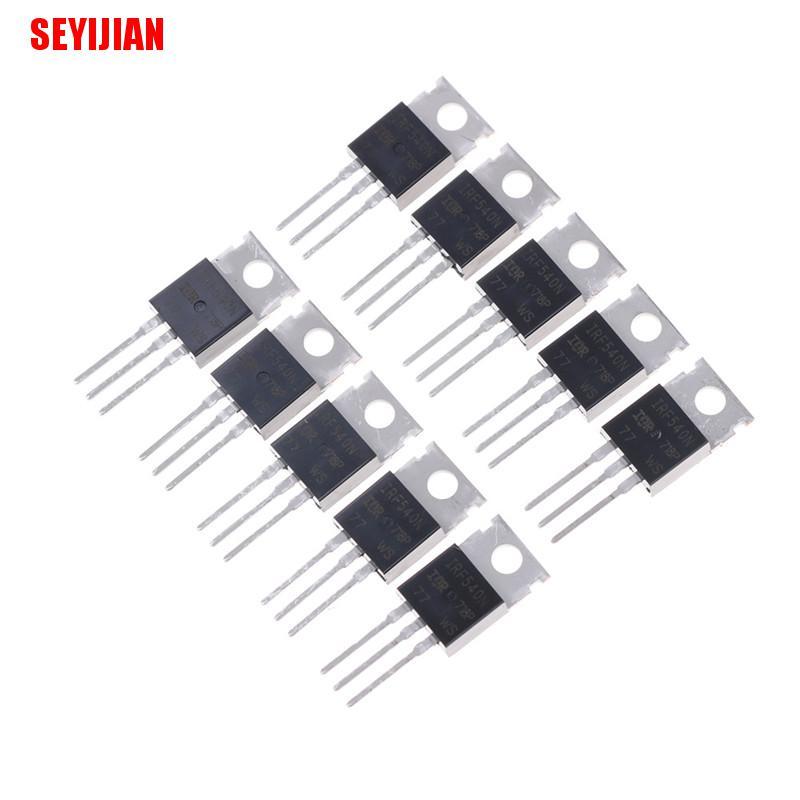 Set 10 Nguồn Điện Irf540N Irf540 To-220 N-Channel 33A 100V Chuyên Dụng