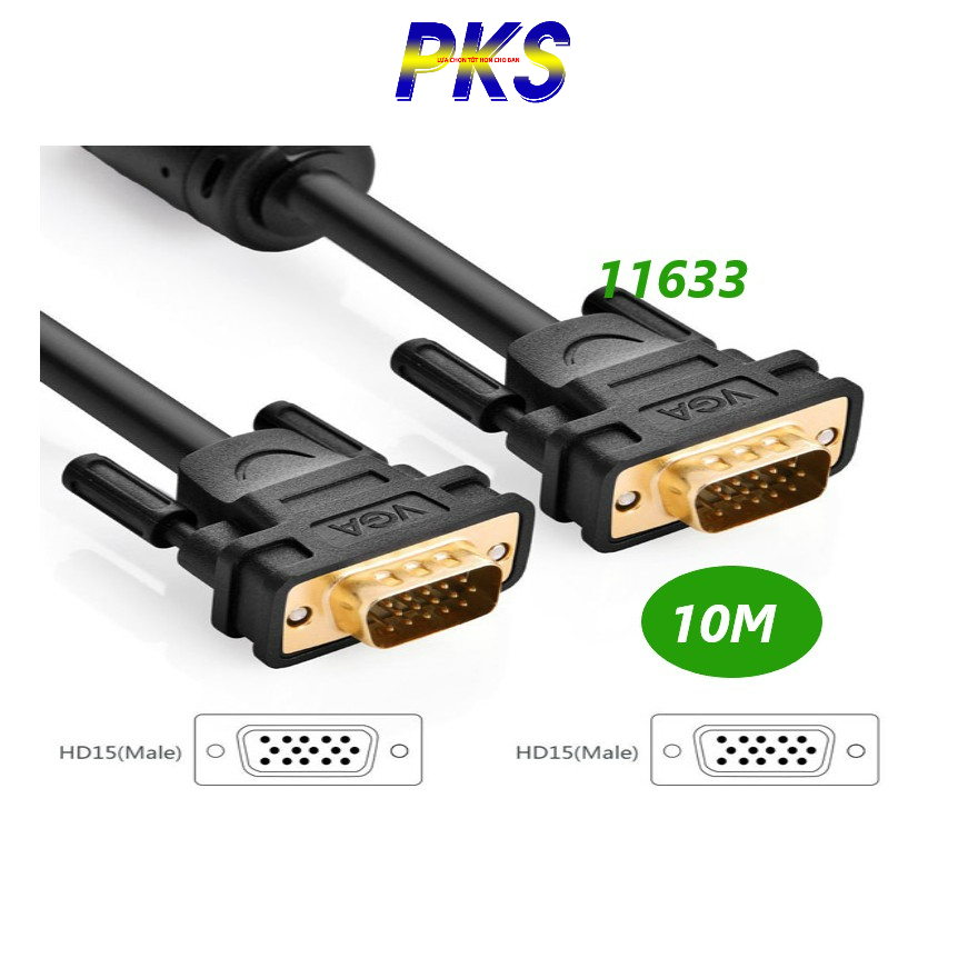 Cáp VGA 10M Ugreen UG-11633 cao cấp