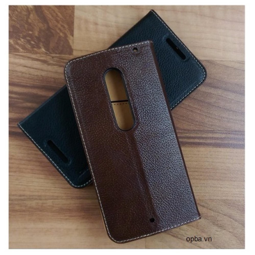 Bao Da IONE cho Motorola X Style 100% Leather