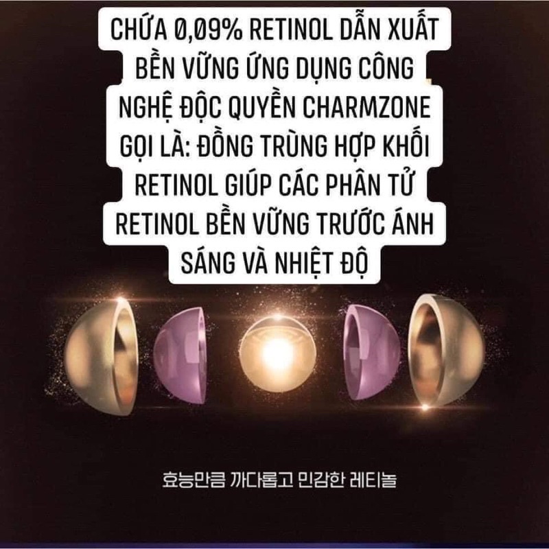 Kem Dưỡng Charmzone Deage Retinol Pro Refine