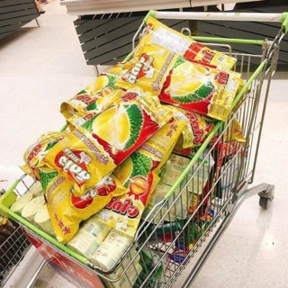 [HCM] Sầu riêng sấy thái