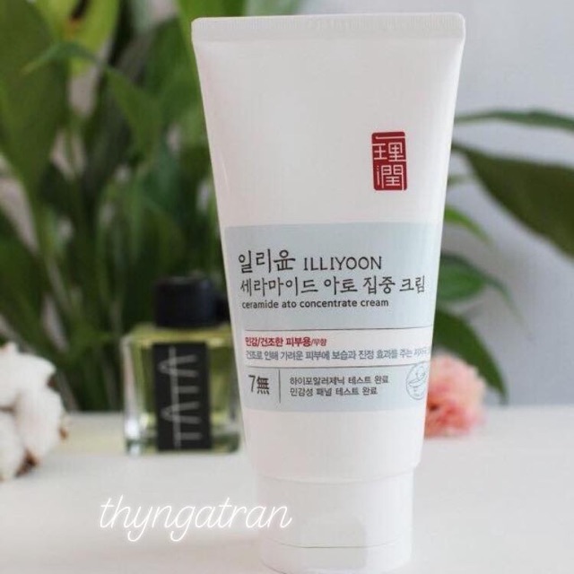 Kem dưỡng ẩm Illiyoon Ceramide Ato Concentrate cream kem dưỡng đa năng