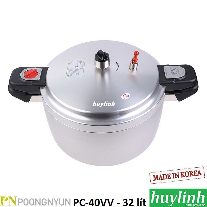 Nồi áp suất nhôm Hàn Quốc PoongNyun PC-40VV - 23 lít