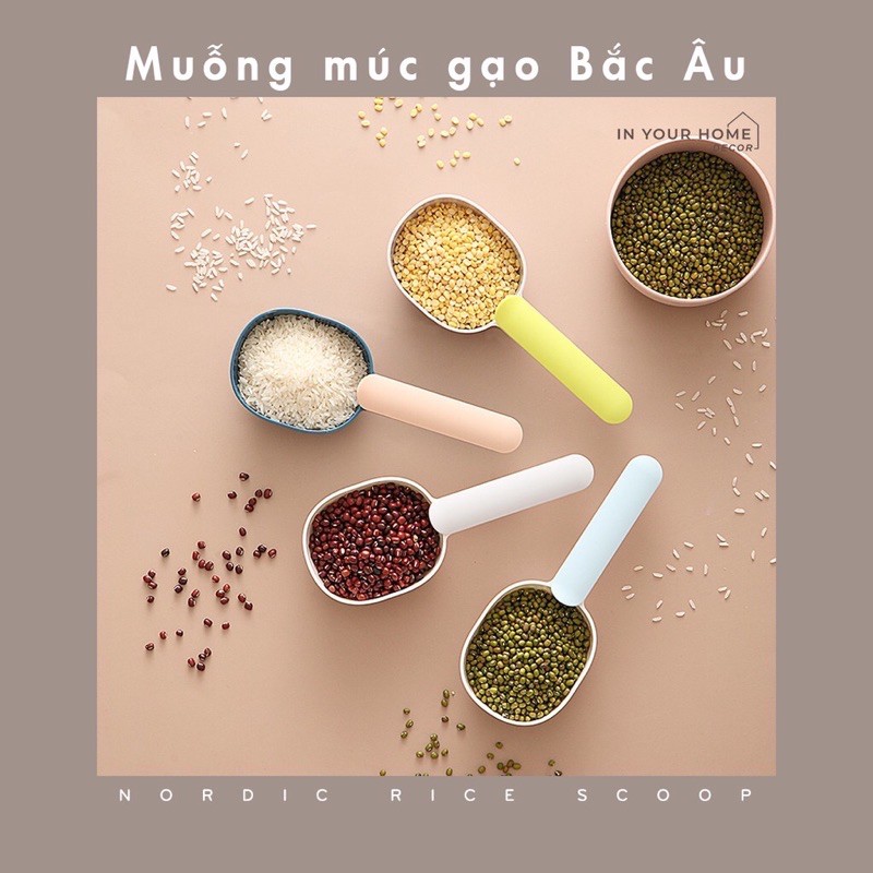 Muỗng múc gạo đa năng Bắc Âu 20k/ cái