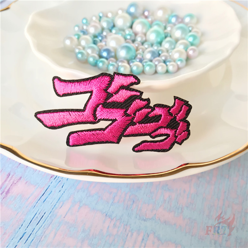 1 Sticker Ủi Thêu Hình Nhân Vật Hoạt Hình Jojo 's Bizarre Adventure Star