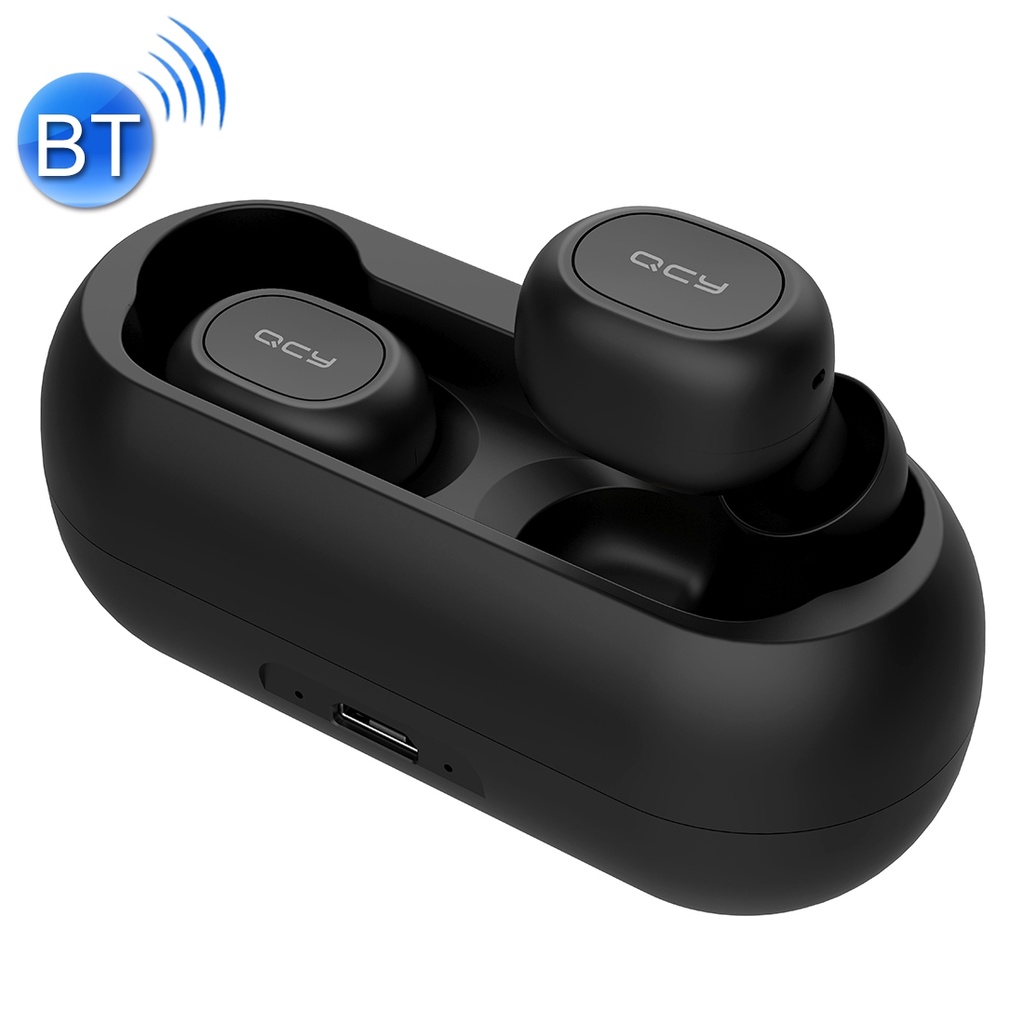 Hàng Mới Về Tai Nghe Nhét Tai Không Dây QCY T1C TWS Bluetooth 5.0 Loại Bỏ Tiếng Ồn Cho iPad, iPhone, Galaxy, Huawei, Xiaomi, LG, HTC Và Các Điện Thoại Thông Minh