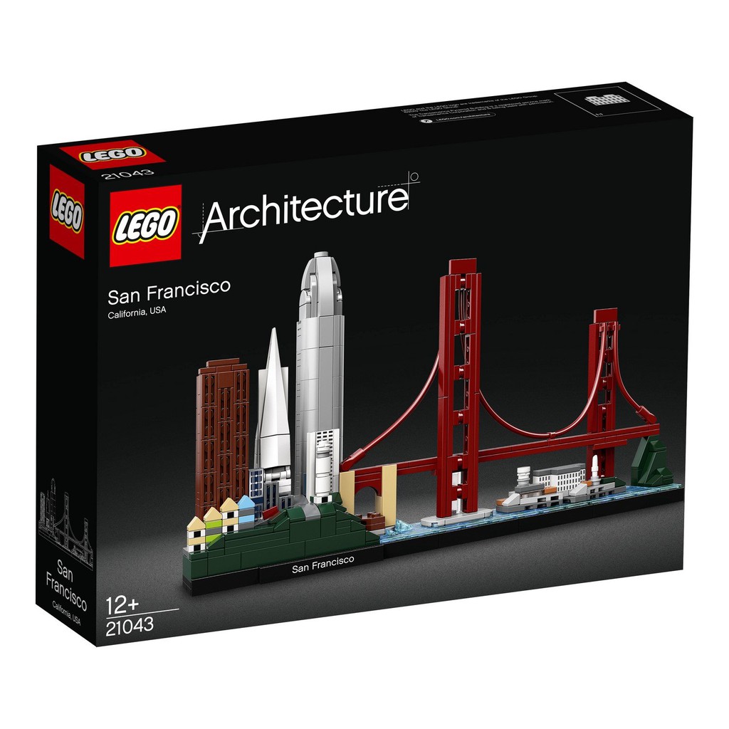 [HÀNG CÓ SẴN] LEGO Architecture 21043 - Thành Phố San Francisco (LEGO 21043 San Francisco)