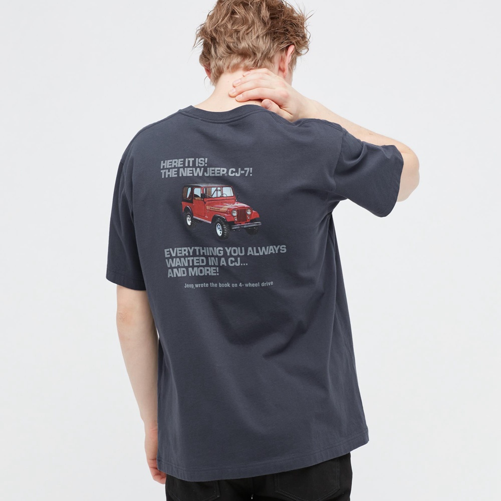 Áo Thun Uniqlo UT Tay Ngắn In Hình Xe Hơi Thương Hiệu Cho Nam/Nữ  451489