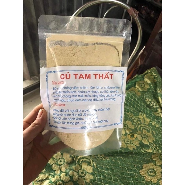 100g Bột tam thất Bắc(THẦN DƯỢC CHO TIÊU HOÁ,ĐẠI TRÀNG)