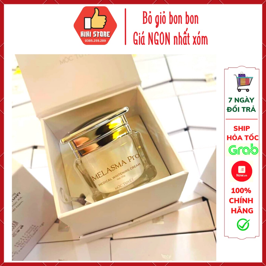 Cao nám mật ong Melasma Pro Mộc tuyết - Chính hãng