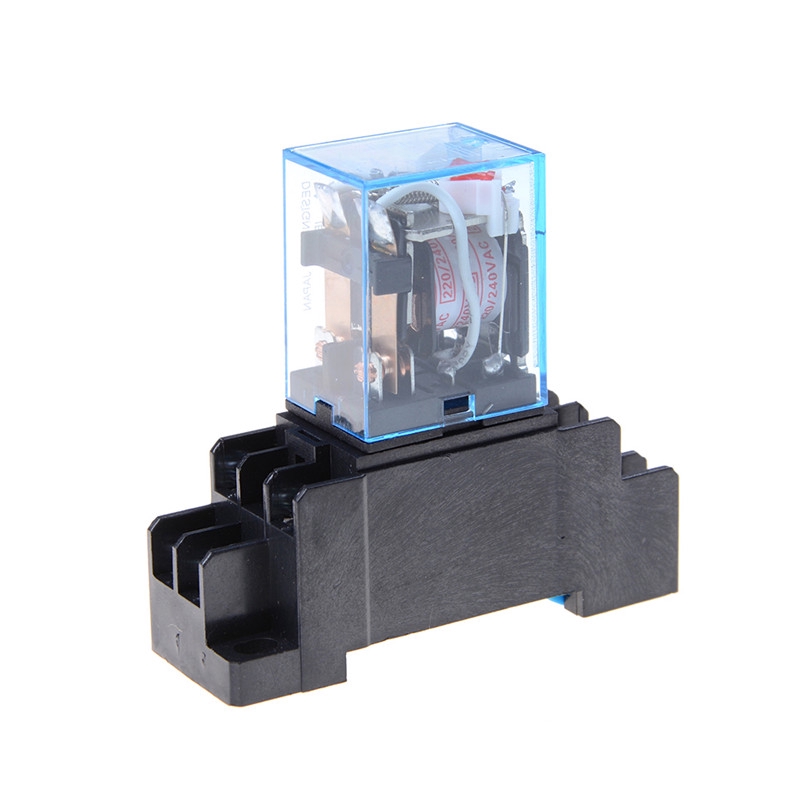 Rơ Le 10a Ac220V Ly2Nj Hh62P 8 Pins 2 Mở 2 Đóng