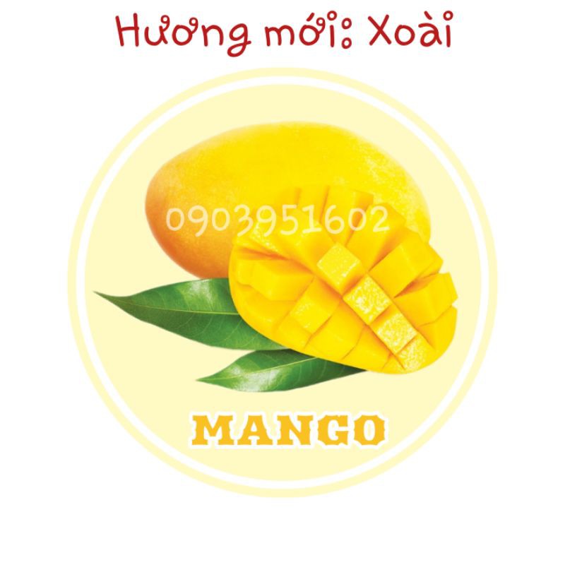 50 Tem Hương Trái Cây Dán Nắp Chai (Cắt Sẵn)