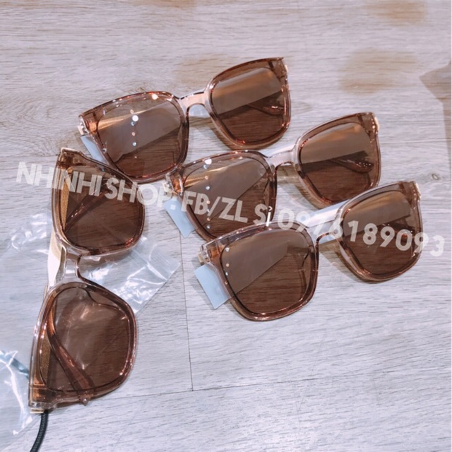 Kính râm nữ thời trang gọng V, Kính mắt siêu xinh KM1319 - NhiNhiShop