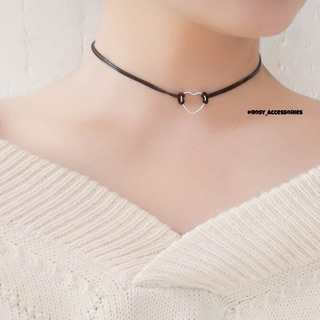 ROSY - CHOKER DA PHỐI MẶT TRÒN MINI (ẢNH THẬT Ở CUỐI!!!!)