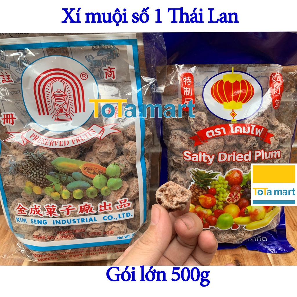 Xí muội Thái Lan 500g. HSD 03,04/2024.