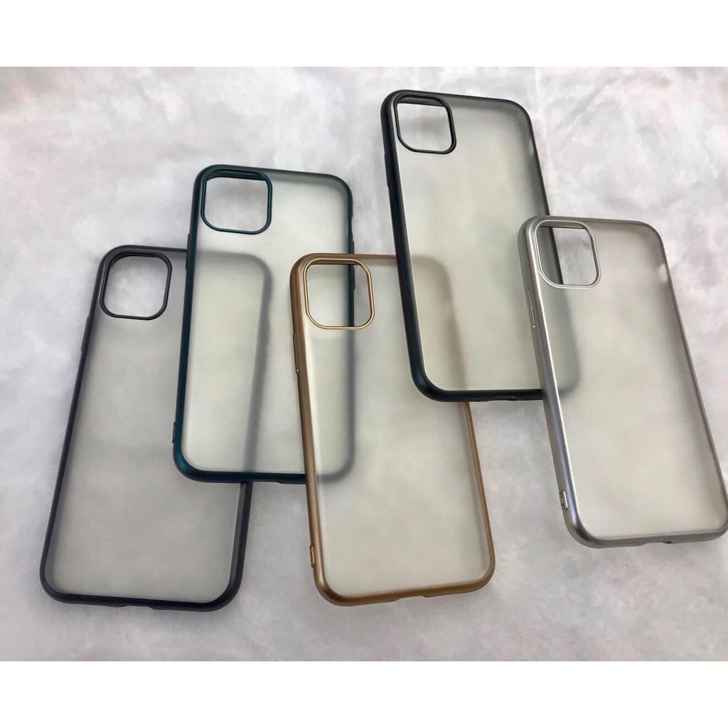 Ốp cho iP 12 J-CASE lưng nhám viền màu chính hãng