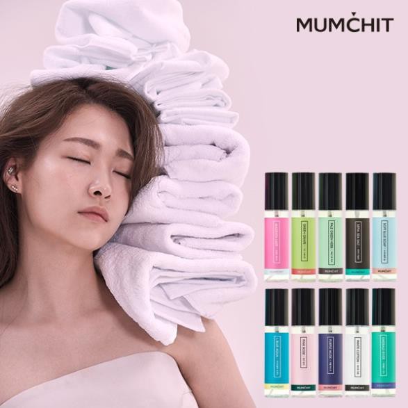 [CHÍNH HÃNG] Nước Xịt Thơm Quần Áo Cao Cấp MUMCHIT Fabric And Living Perfume 70ml (16 Mùi Hương) - Nhập Khẩu Hàn Quốc