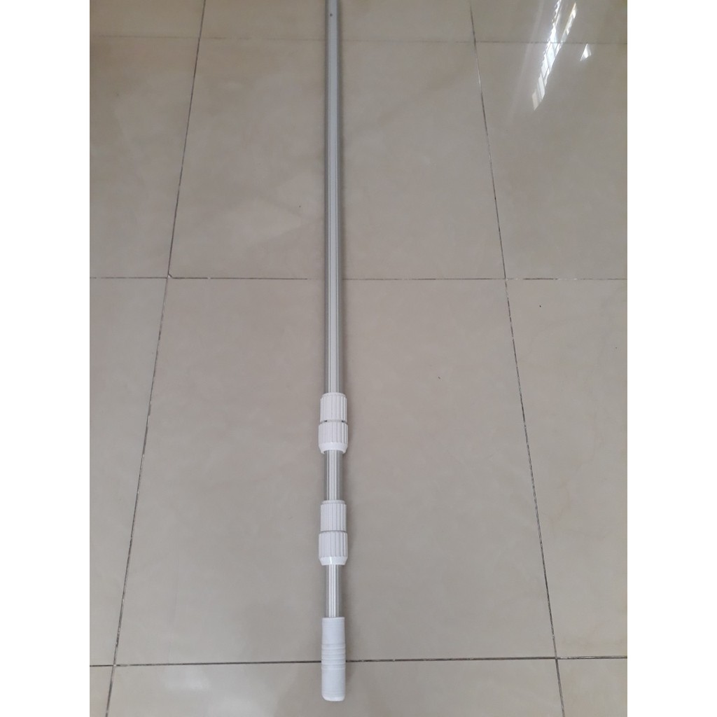 Sào cứu hộ hồ bơi, sào vớt rác hồ bơi dài 6.mét (3 khấc*200mm)