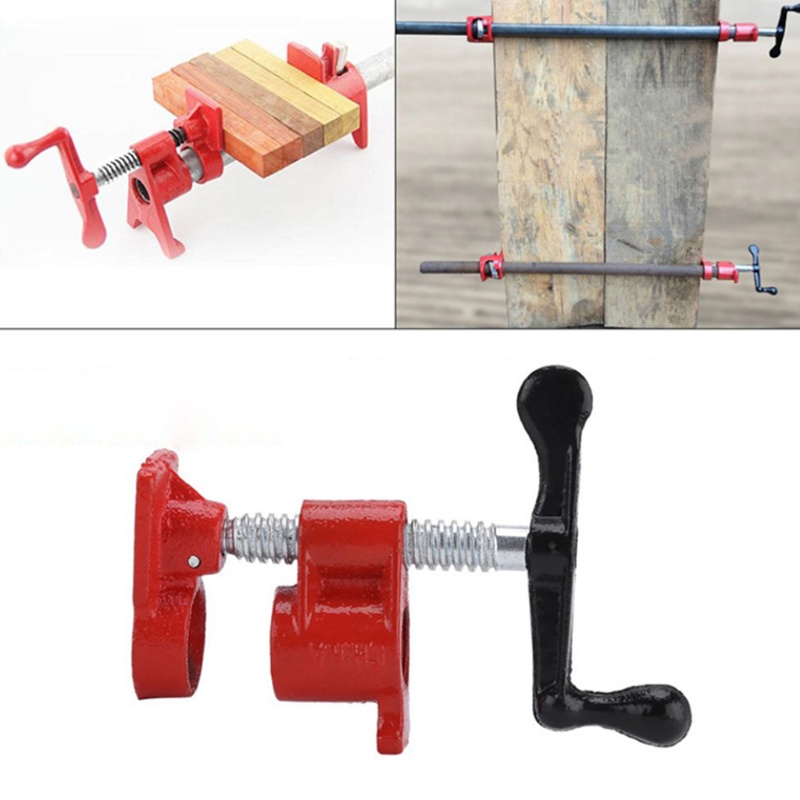 1 Bộ Kẹp Ống Keo Chữ F Đánh Bóng Bề Mặt Gỗ