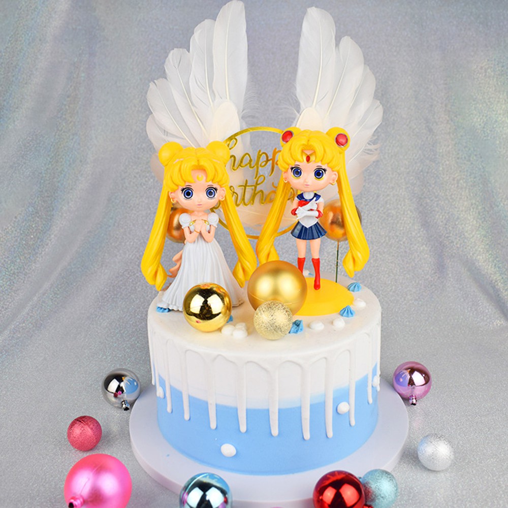 SAILOR MOON SAILOR MOON Mô Hình Thủy Thủ Mặt Trăng Trang Trí 11cm