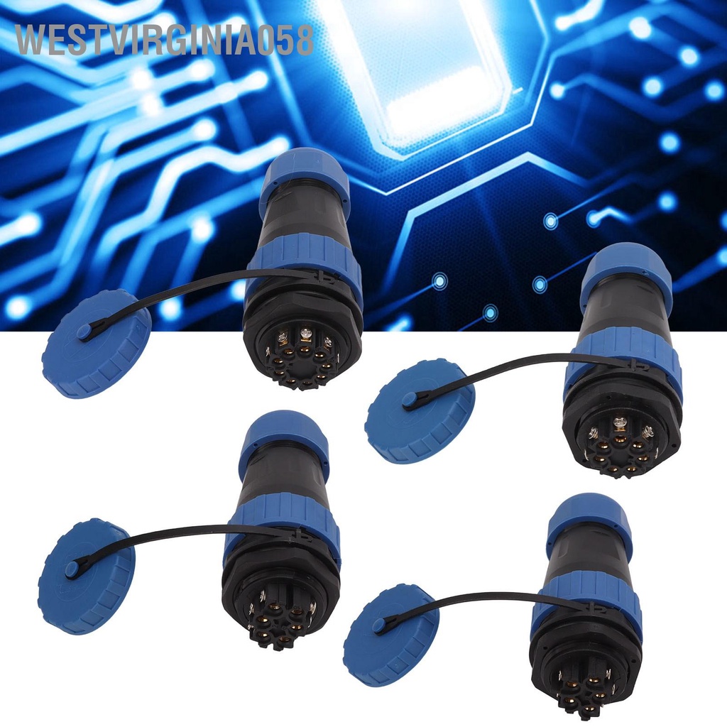 Đầu Nối Ổ Cắm 380V 45A Chống Nước Không Hàn Điện Trở Lại