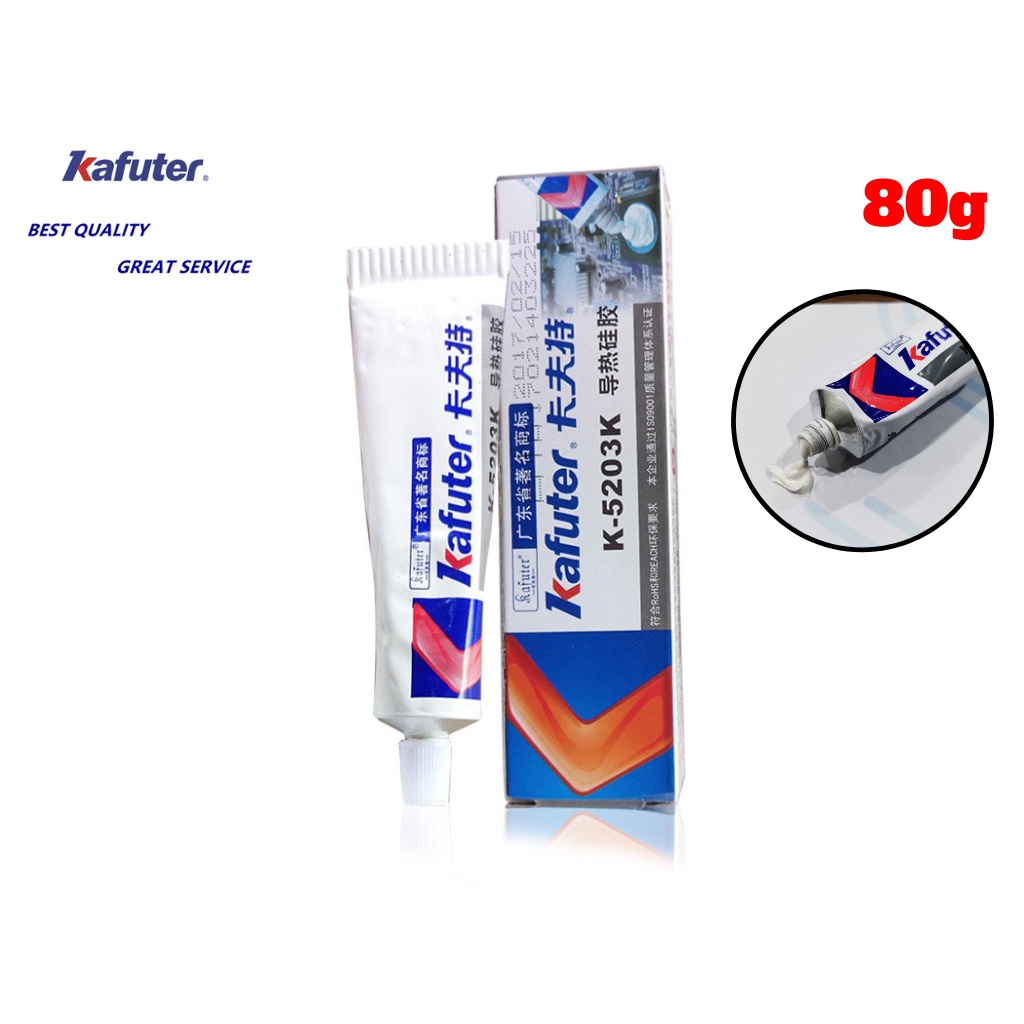 Keo Tản Nhiệt Kafuter K-5203K Tản Nhiệt Linh Kiện Điện Tử 80g