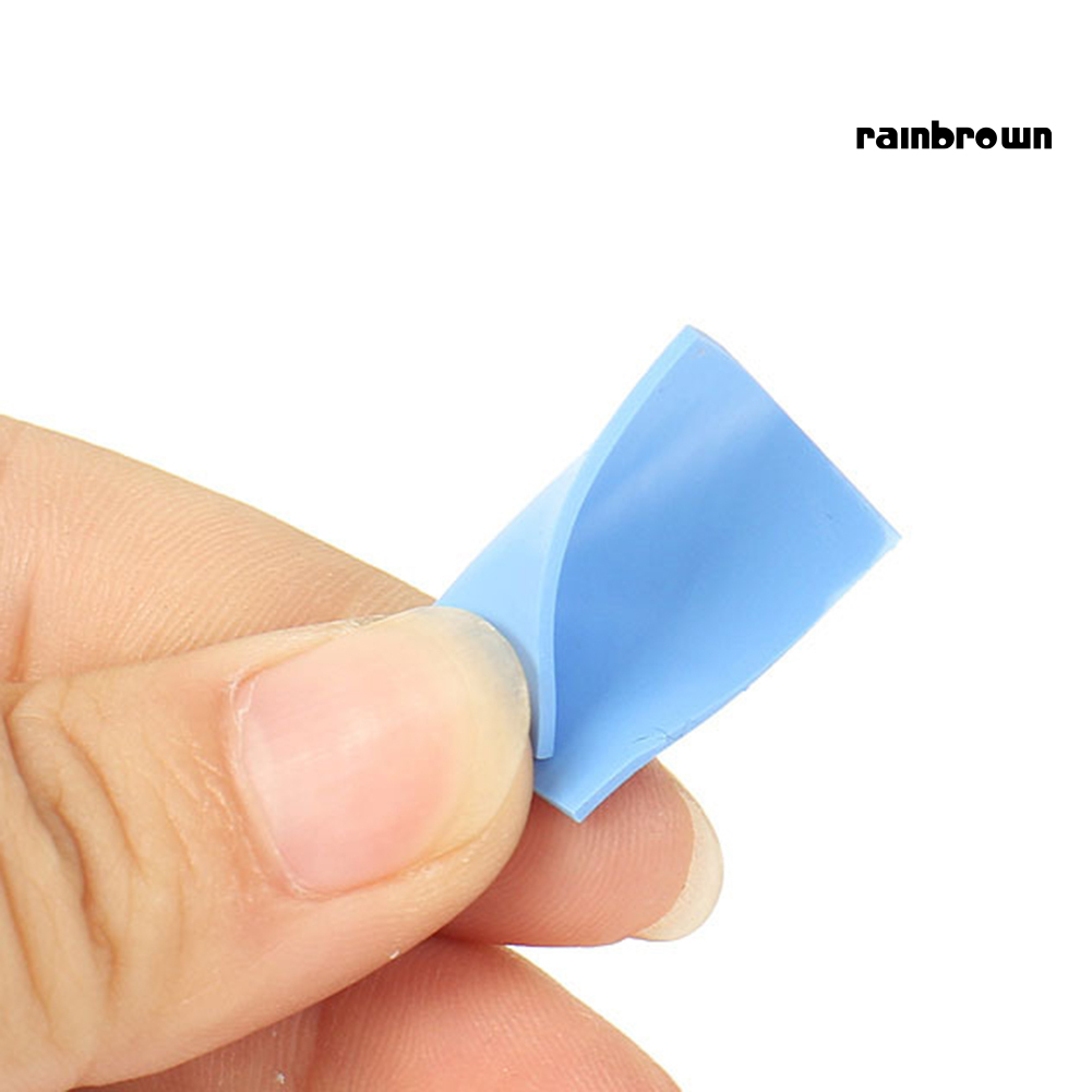 Bộ 100 Miếng Tản Nhiệt Silicone 10x10 X 0.5mm Cho Gpu Vga Ic / Rxdn /