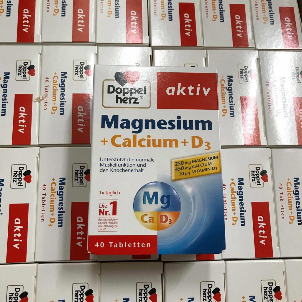 Viên uống Magnesium + calcium+ D3 | BigBuy360 - bigbuy360.vn