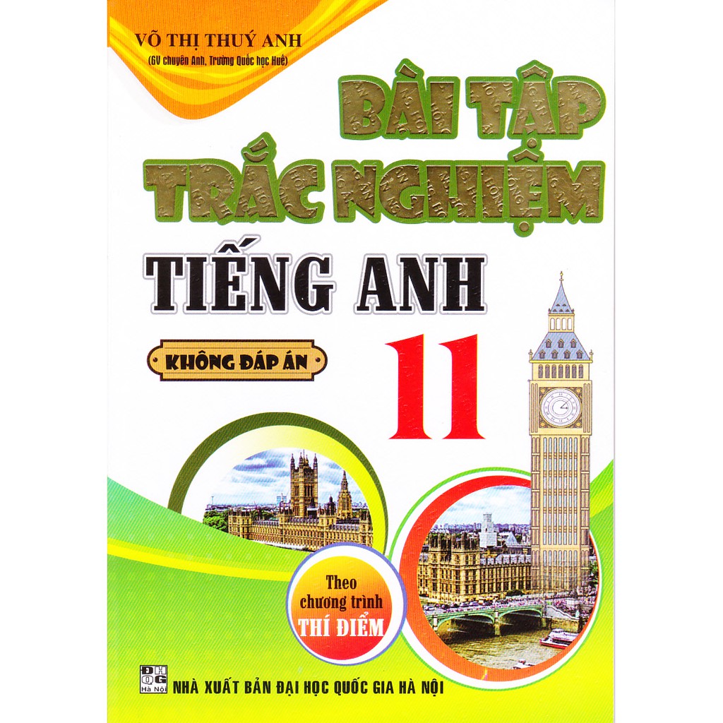 Sách - Bài tập trắc nghiệm tiếng anh 11- Thí điểm - Tặng đáp án.