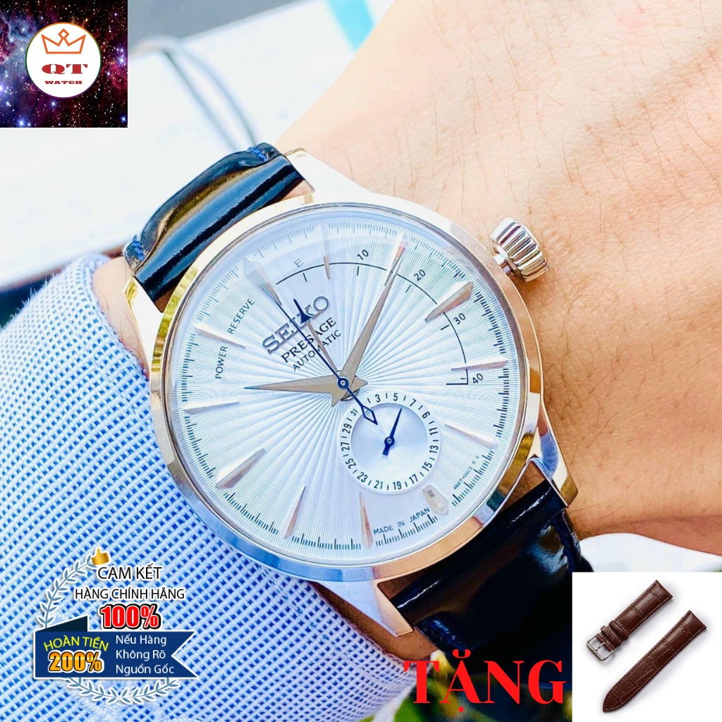 Đồng Hồ Nam SEIKO Presage Cocktail SARY081 Chính Hãng Tặng Dây Da Cao Cấp